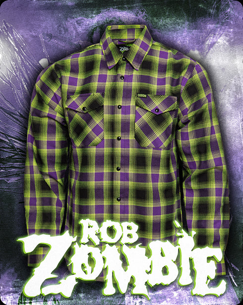 ROB ZOMBIE FLANNEL - MENS